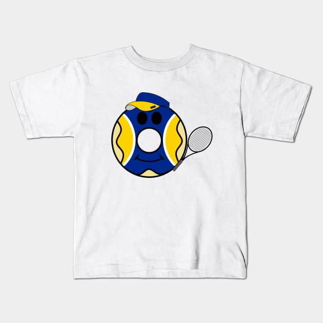 The US Open Donut Kids T-Shirt by Bubba Creative
